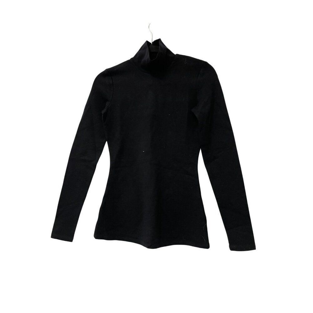 Oysho Women Shirt Small S Black Skiing Active Thermal Base Layer 0215/645 NWT